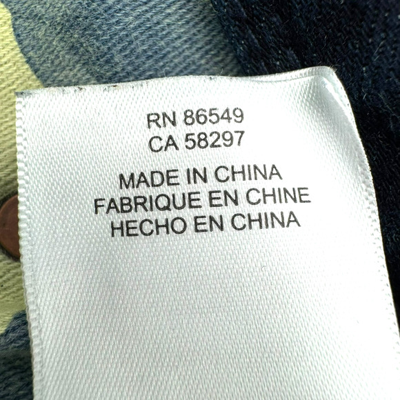 TOMMY BAHAMA Men's‎ 54x30 Dark Wash Indigo Blue Jeans Straight Stretch Soft EUC - Picture 6 of 9